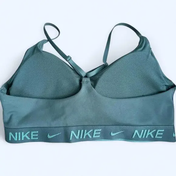 Nike sports bra - forest Green; sz medium - Picture 2 of 4